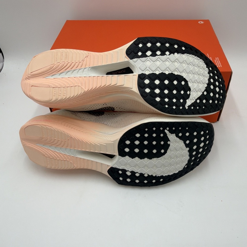 Nike Men's ZoomX VaporFly Next% 3 Size 13 Sail Crimson Tint DV4129-103 NWB NoLID - Picture 5 of 6